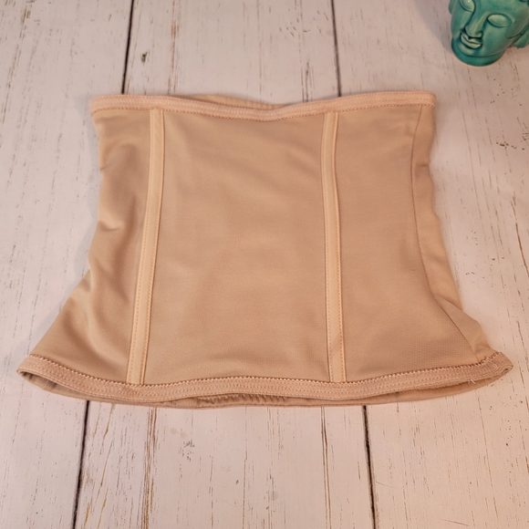 CUPID Shapewear Seemless Slimming Waist Clincher Style 5446 Beige Size L - Picture 5 of 9